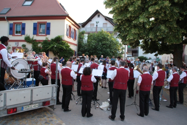 2023 Hautnah-Platzkonzerte Musikverein Freiburg-Tiengen an 3 Plätzen in Tiengen