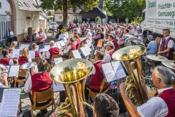 2016 Dorffest Tienngen Musikverein Freibrug-Tiengen