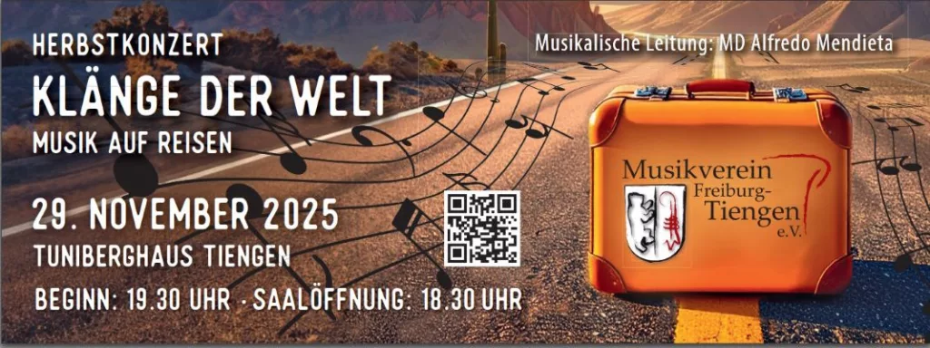 Herbstkonzert Musikverein Freiburg Tiengen 29.11.25