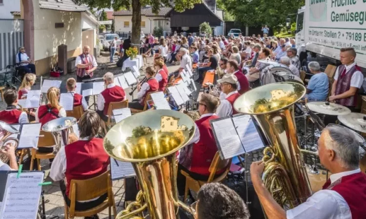 2016 Dorffest Tienngen Musikverein Freibrug-Tiengen