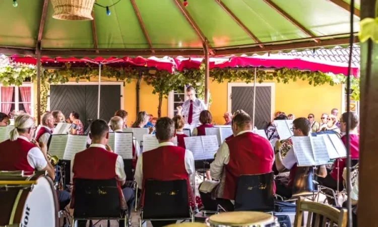 2018 Weinfest Ihringen Mitwirkung Musikverein Freiburg-Tiengen