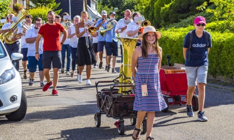 2020 Musikalischer Dorbspaziergang CoronaMarsch 0009