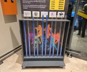 2025 Spendenmarathon Edeka 01 Spendenröhren Endstand